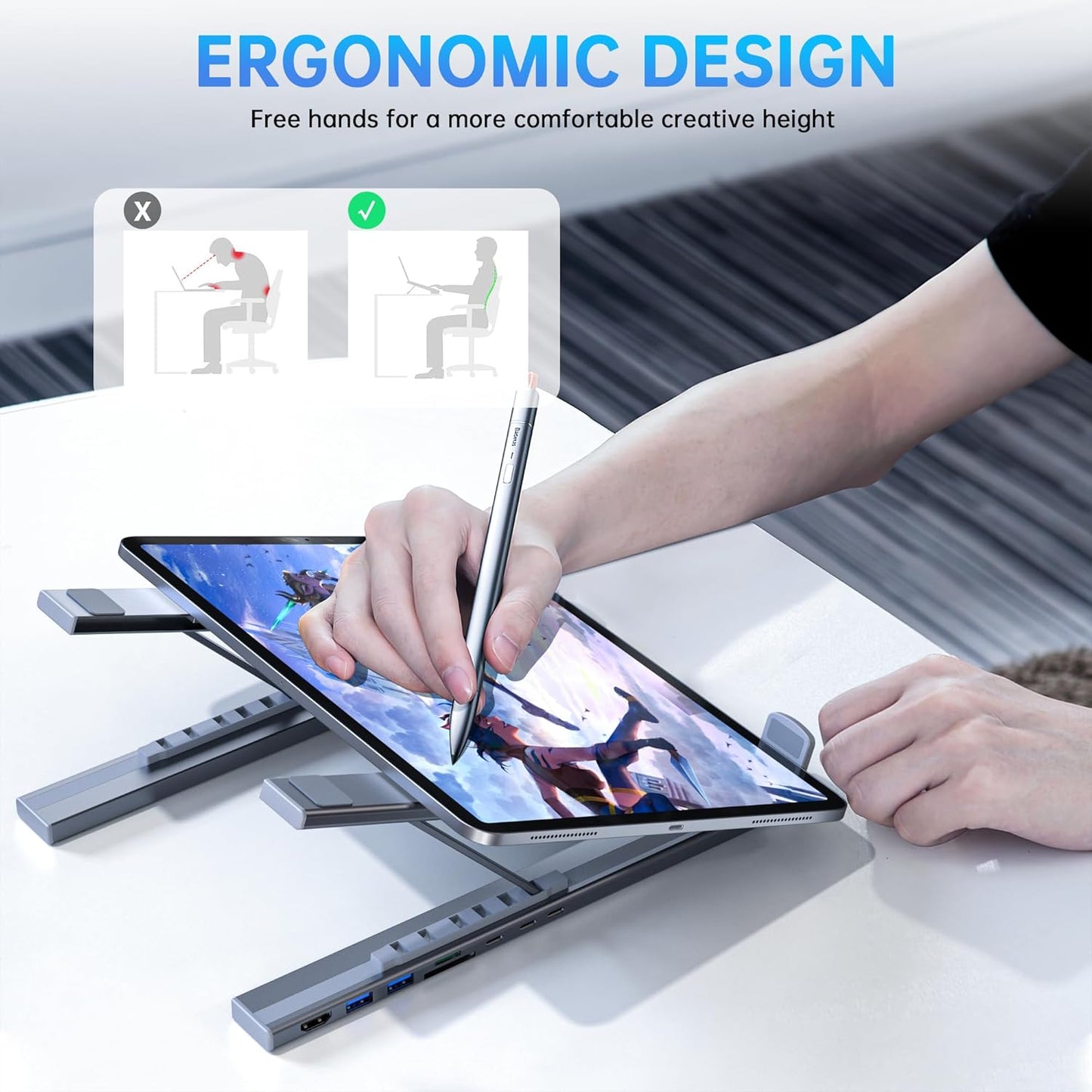HubPro 8-in-1 Dock Stand