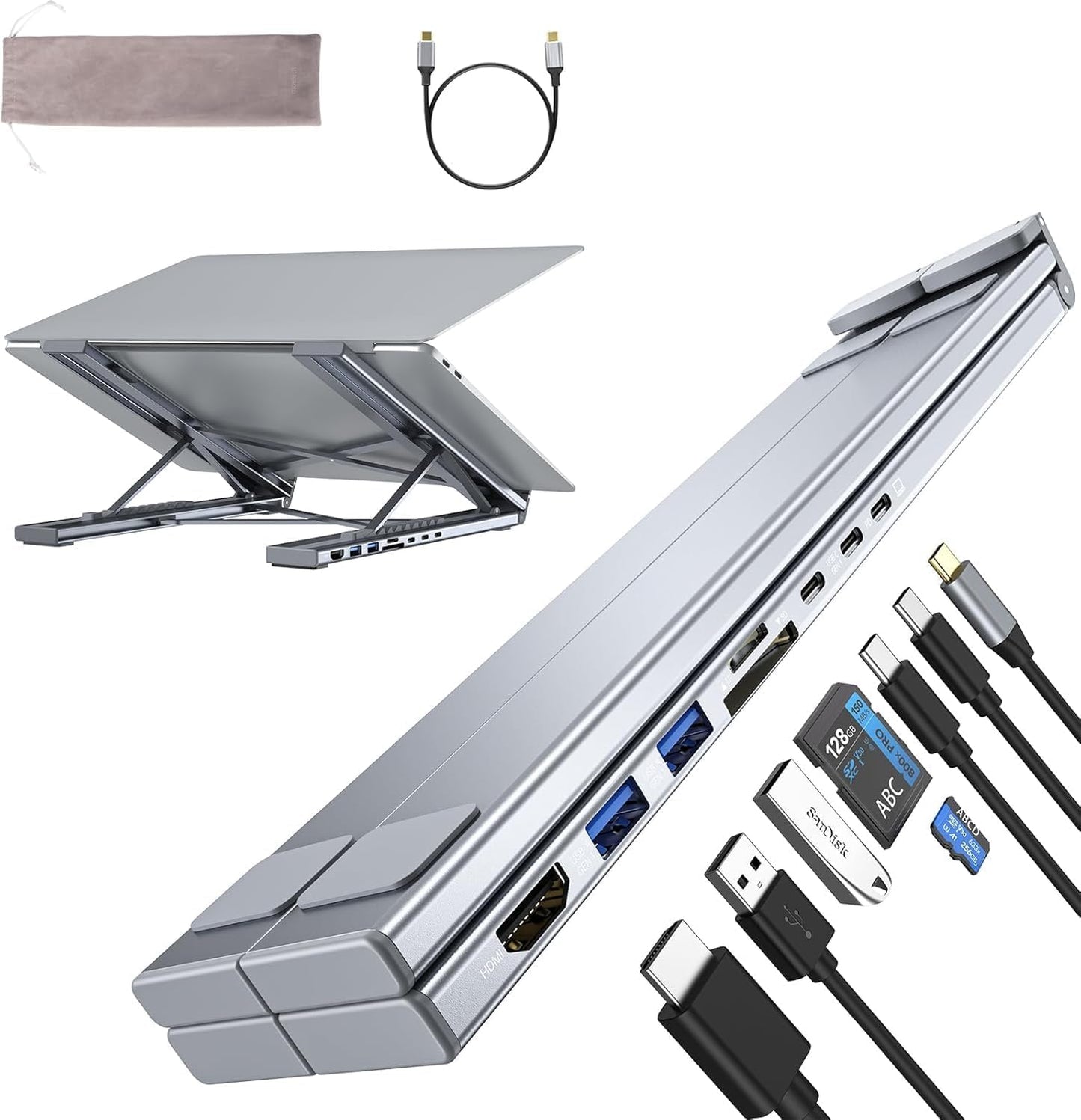 HubPro 8-in-1 Dock Stand