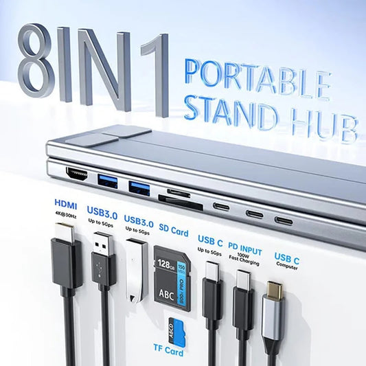 HubPro 8-in-1 Dock Stand